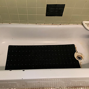 before bath